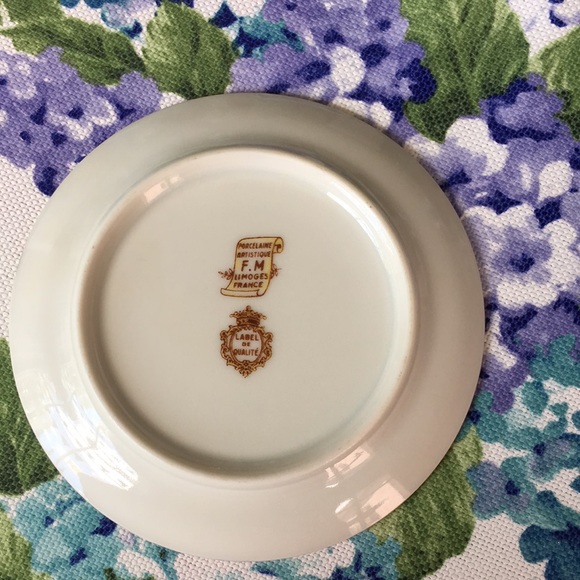 Pansey Trinket Dish Teabag Holder Resale - Picture 5 of 6